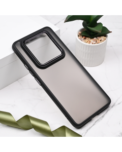 Maska za Xiaomi Redmi Note 14 Pro 5G Shining Camera crna - 220604