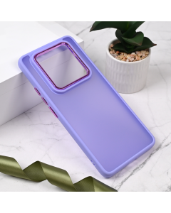 Maska za Xiaomi Redmi Note 14 Pro 5G Shining Camera ljubičasta - 220605