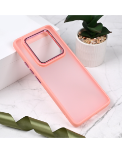 Maska za Xiaomi Redmi Note 14 Pro 5G Shining Camera roze - 220607