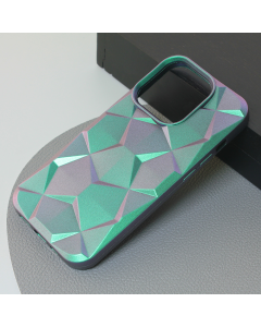 Torbica Shiny Diamond za iPhone 14 Pro 6.1 zelena - 209046-1