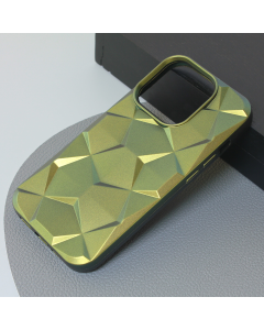 Torbica Shiny Diamond za iPhone 15 Pro 6.1 maslinasto zelena - 209058