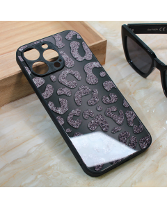 Maska za iPhone 13 Pro Max 6.7 Shiny glass crna - 212205-1