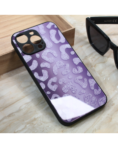 Maska za iPhone 13 Pro Max 6.7 Shiny glass ljubičasta - 212199-1
