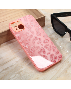 Torbica Shiny glass za iPhone 14 6.1 roza - 212209-1