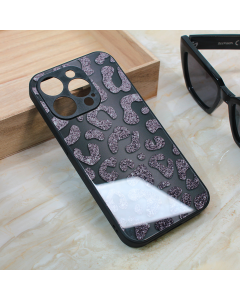 Torbica Shiny glass za iPhone 14 Pro 6.1 crna - 212221