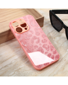 Torbica Shiny glass za iPhone 14 Pro 6.1 roza - 212217