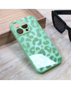 Torbica Shiny glass za iPhone 15 Pro 6.1 svetlo zelena - 212232