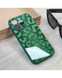 Torbica Shiny glass za iPhone 15 Pro 6.1 zelena - 212235
