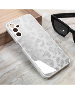 Torbica Shiny glass za Samsung A245F Galaxy A24 4G bela - 212290