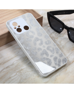 Torbica Shiny glass za Xiaomi Redmi 12C bela - 212346