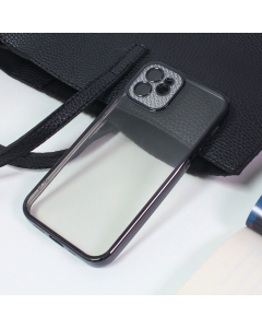 Torbica Silikon Camera Diamond iPhone 12 6.1 crna - 205000