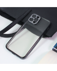 Torbica Silikon Camera Diamond iPhone 12 Pro 6.1 crna - 205003