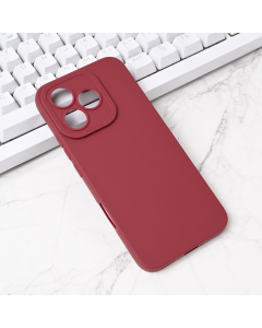 Maska za Honor 400 Lite Silikon Pro Camera bordo - 221798