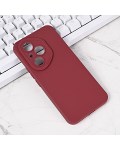 Maska za Honor 400 Pro Silikon Pro Camera bordo - 222714