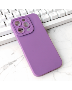 Torbica Silikon Pro Camera za iPhone 15 Pro 6.1 ljubicasta - 209872