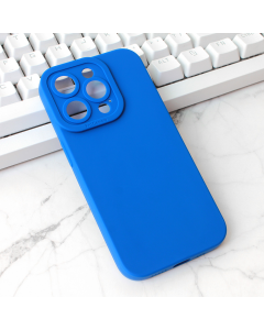 Torbica Silikon Pro Camera za iPhone 15 Pro 6.1 tamno plava - 209873