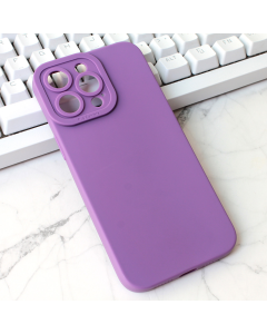 Torbica Silikon Pro Camera za iPhone 15 Pro Max 6.7 ljubicasta - 209876