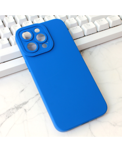 Torbica Silikon Pro Camera za iPhone 15 Pro Max 6.7 tamno plava - 209877