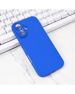 Torbica Silikon Pro Camera za iPhone 16 6.1 tamno plava - 217103