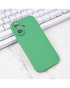 Torbica Silikon Pro Camera za iPhone 16 6.1 tamno zelena - 217104