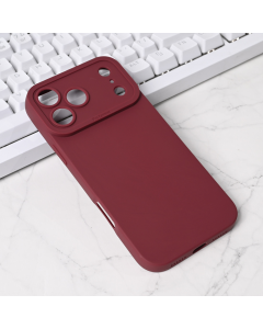 Maska za iPhone 17 Pro Max 69 Silikon Pro Camera bordo - 224048-1