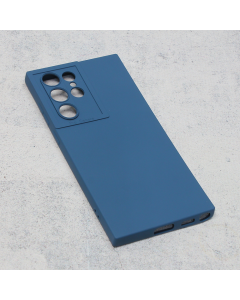 Torbica Silikon Pro Camera za Samsung S908B Galaxy S22 Ultra tamno plava - 201620