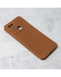 Torbica Silikon Pro Camera za Xiaomi Redmi 10C braon - 203973