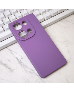 Torbica Silikon Pro Camera za Xiaomi Redmi Note 13 Pro 4G (EU) ljubicasta - 213643