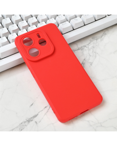 Maska za Xiaomi Redmi Note 14 5G Silikon Pro Camera crvena - 220403
