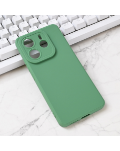 Torbica Silikon Pro Camera za Xiaomi Redmi Note 14 5G zelena - 220300