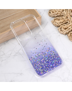 Torbica Silikonska Glitter za Honor 200 Lite ljubicasta - 219539