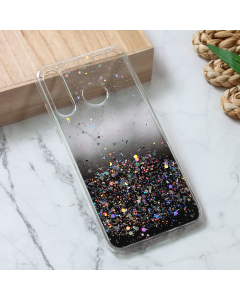 Torbica Silikonska Glitter za Huawei P30 Lite crna - 213254