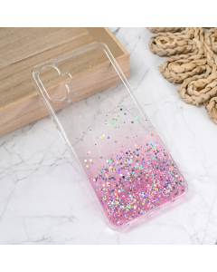 Torbica Silikonska Glitter za Samsung A065F Galaxy A06 5G roze - 219529
