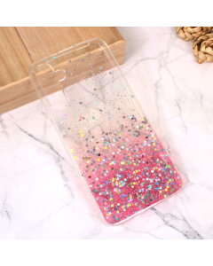 Maska za Samsung Galaxy A15 5G Silikonska Glitter roze - 214160