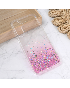 Torbica Silikonska Glitter za Samsung A165B Galaxy A16 5G roze - 219532