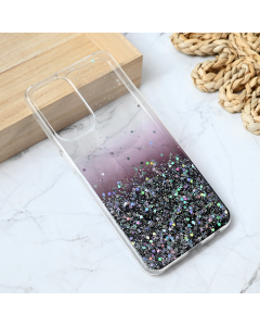 Maska za Samsung Galaxy A23 4G/5G Silikonska Glitter crna - 214920