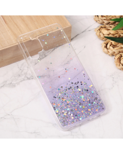 Torbica Silikonska Glitter za Samsung A325F Galaxy A32 4G (EU) ljubicasta - 214079