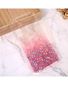 Torbica Silikonska Glitter za Samsung A356F Galaxy A35 5G roze - 214166