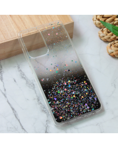 Maska za Samsung Galaxy A52 4G/A52 5G/A52s 5G Silikonska Glitter crna - 213268