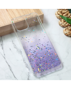 Torbica Silikonska Glitter za Xiaomi Redmi A1/A2 ljubicasta - 213267