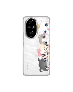 Torbica Silikonska Print Skin za Honor 200 Pro Cats - 8020365