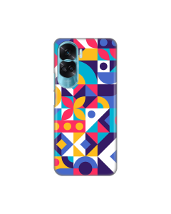 Torbica Silikonska Print Skin za Honor 90 Lite Colorful Mosaic - 8019764
