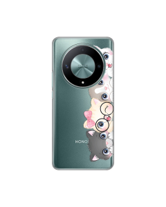 Torbica Silikonska Print Skin za Honor Magic 6 Lite Cats - 8020069