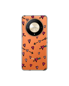 Maska za Honor Magic 6 Lite Heart Pattern Silikonska Print Skin - 8020094