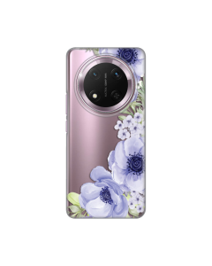 Maska za Honor Magic 7 Lite Blue Roses Silikonska Print Skin - 8020619