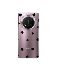 Maska za Honor Magic 7 Lite Hearts Silikonska Print Skin - 8020615