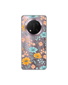 Maska za Honor Magic 7 Lite Lovely Flowers Silikonska Print Skin - 8020617