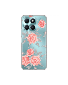 Torbica Silikonska Print Skin za Honor X6a Elegant Roses - 8019908