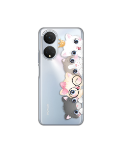 Torbica Silikonska Print Skin za Honor X7 Cats - 8018691