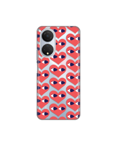 Torbica Silikonska Print Skin za Honor X7 Eye Heart Pattern - 8018932